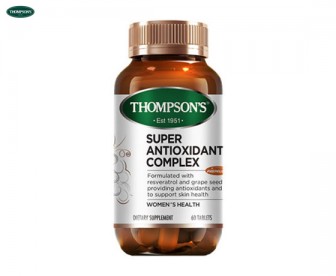 【1件包邮】Thompson's 汤普森 白金抗氧化复合片 60粒（保质期：2023.09）
